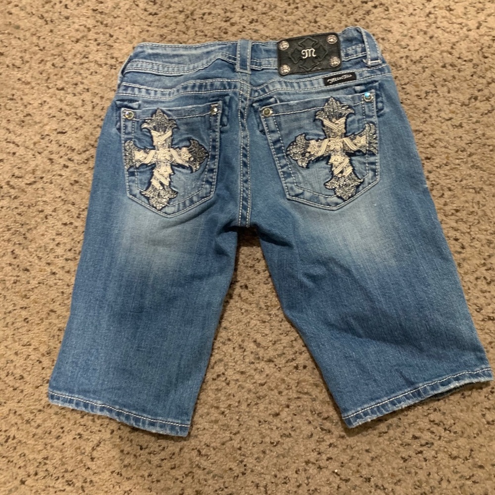 Miss Me Bermuda Shorts